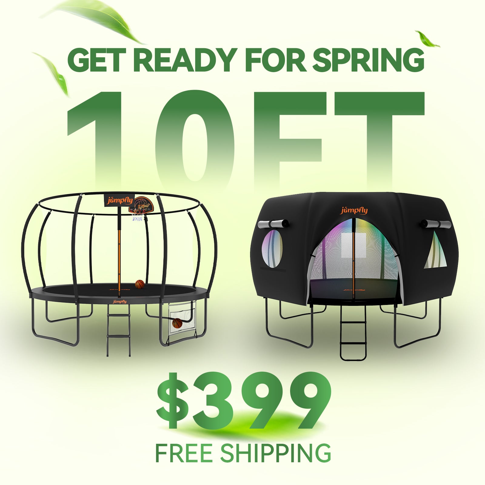 Trampoline & Tent Bundle