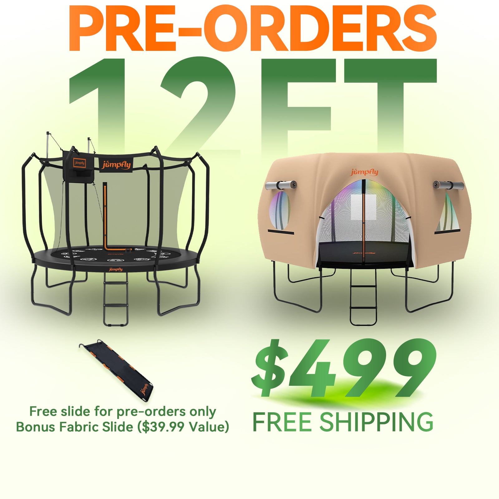 Trampoline & Tent Bundle