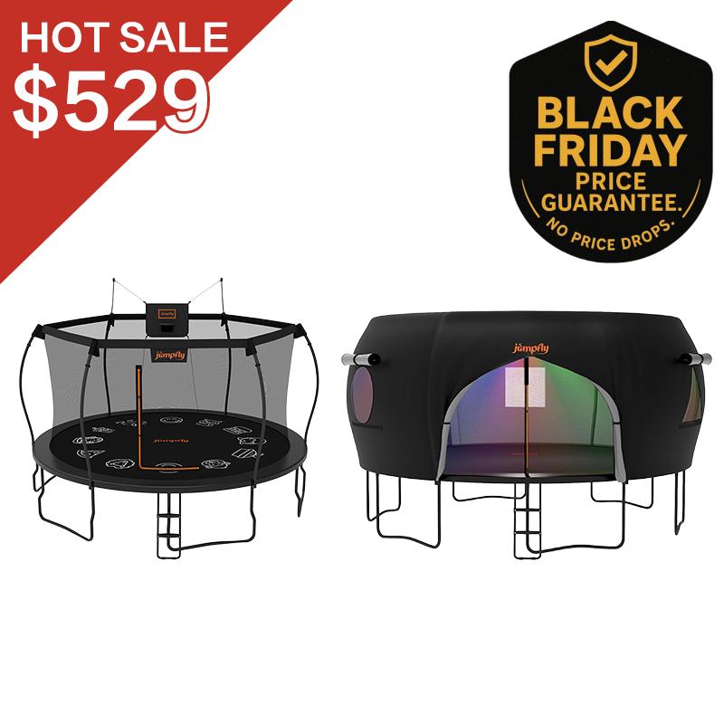 Trampoline & Tent Bundle