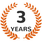 3 years warranty trampoline