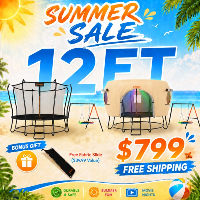 Trampoline & Tent Bundle