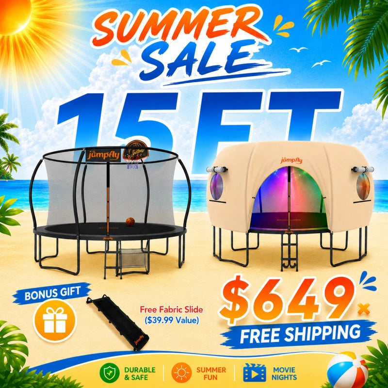 Trampoline & Tent Bundle