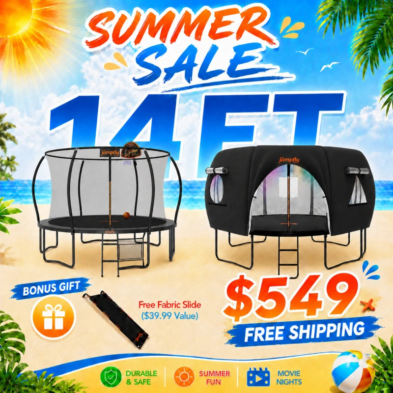 Trampoline & Tent Bundle