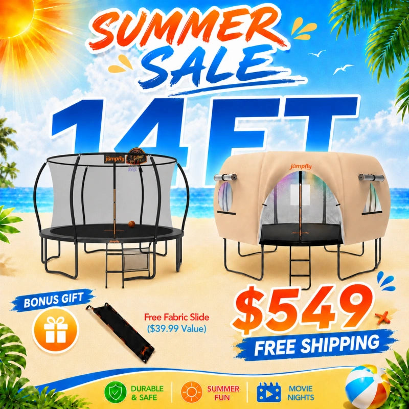 Trampoline & Tent Bundle