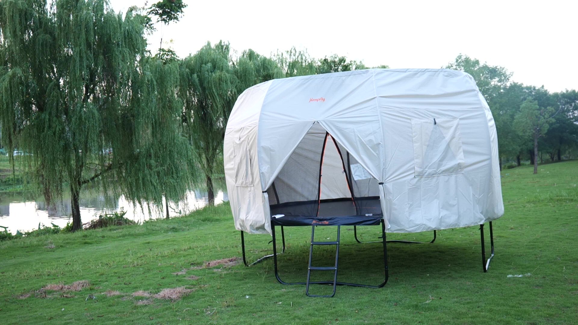 2024 10ft Trampoline & Tent Bundle