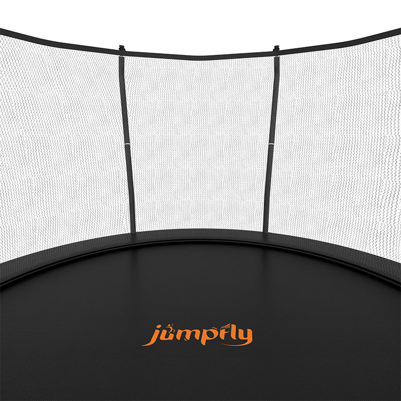 JumpFly No-Gap Trampoline with Swing