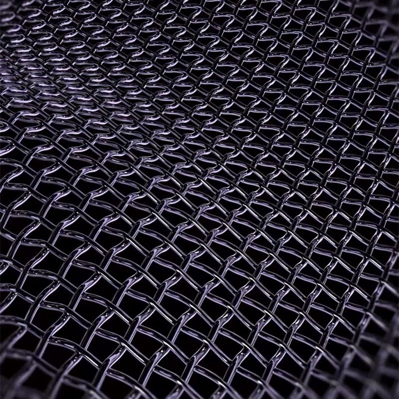 Close-up of the safety enclosure net for Jumpfly outdoor trampoline
