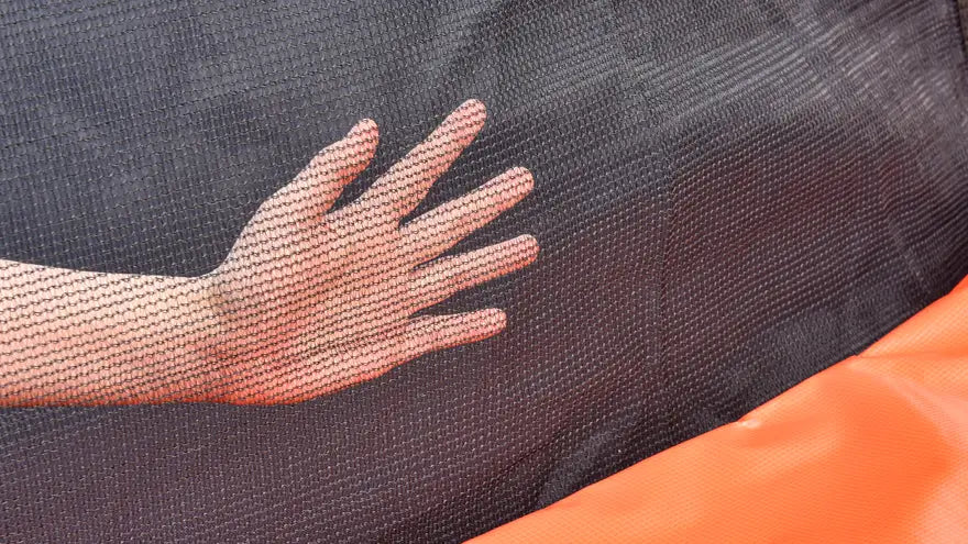 two structure trampoline net