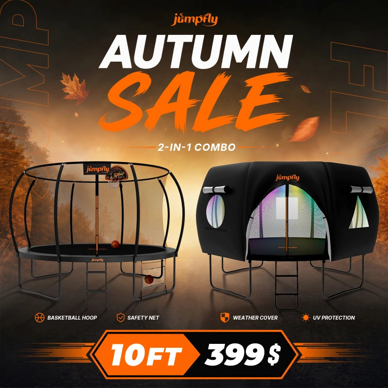 Trampoline & Tent Bundle