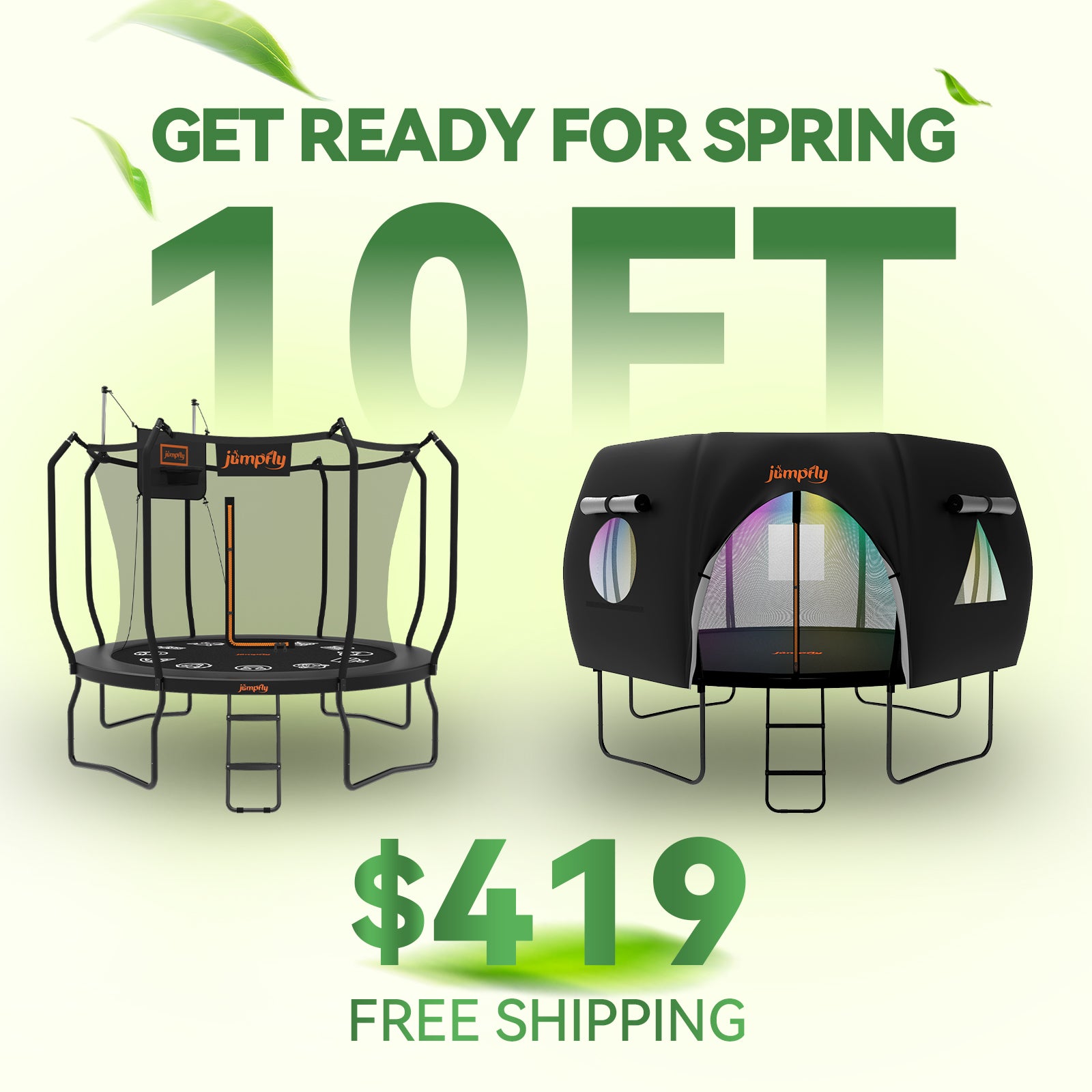 Trampoline & Tent Bundle