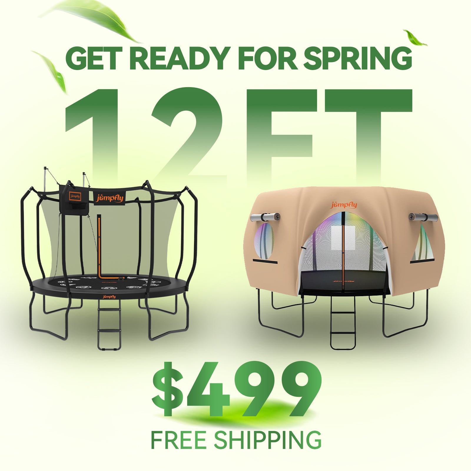 Trampoline & Tent Bundle