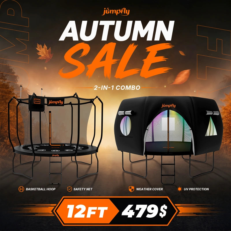 Trampoline & Tent Bundle