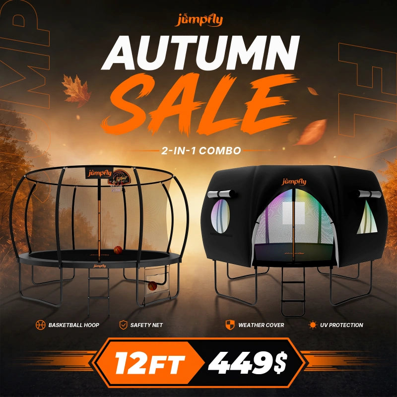 Trampoline & Tent Bundle