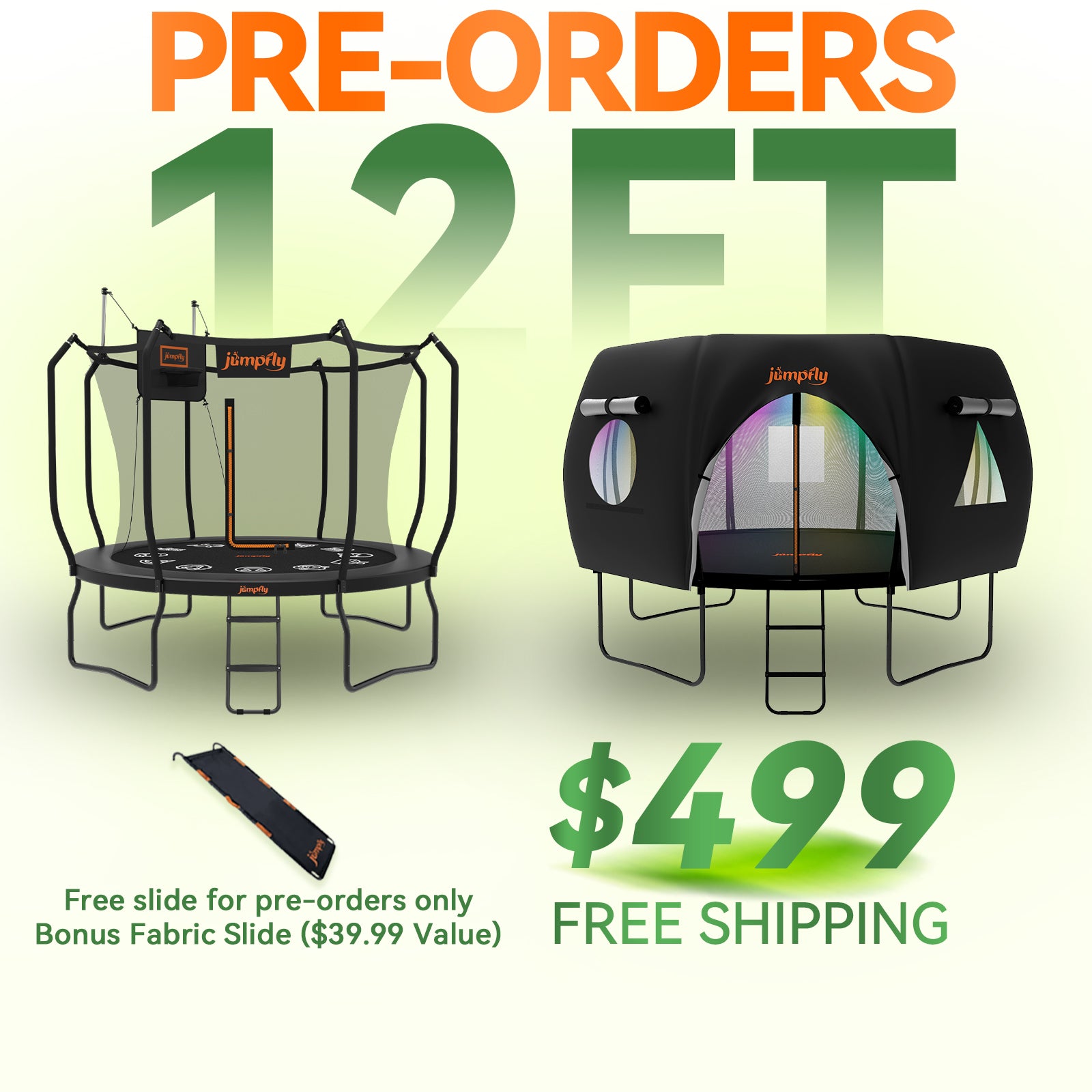 Trampoline & Tent Bundle
