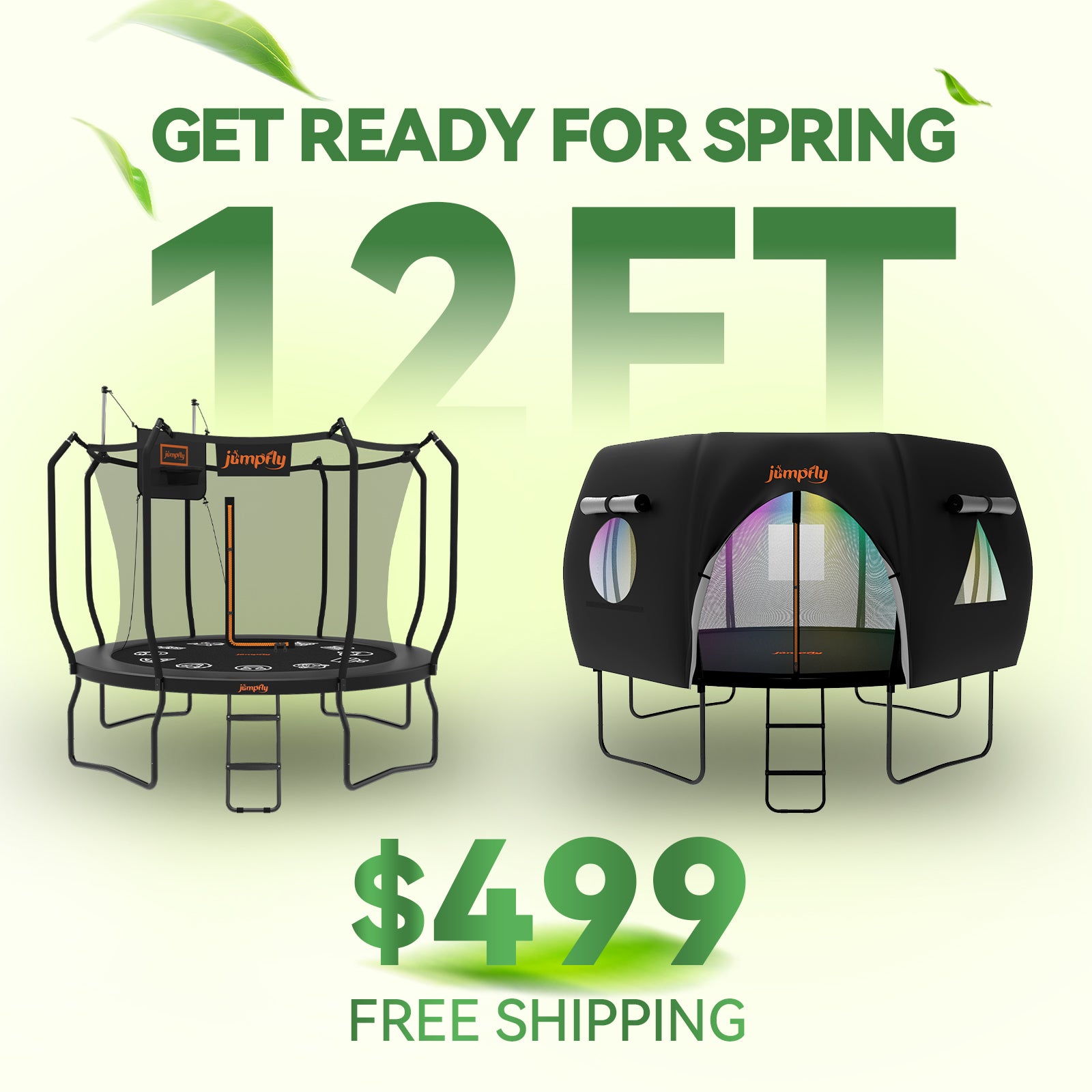 Trampoline & Tent Bundle