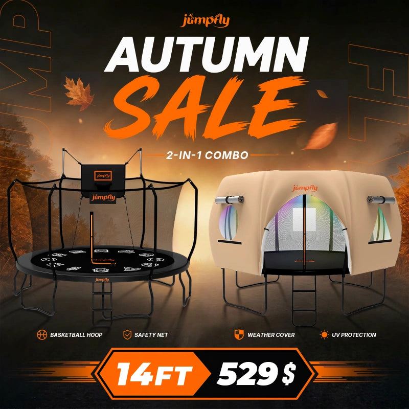 Trampoline & Tent Bundle