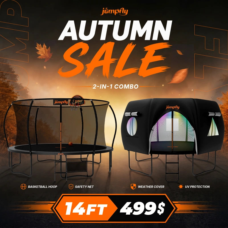 Trampoline & Tent Bundle