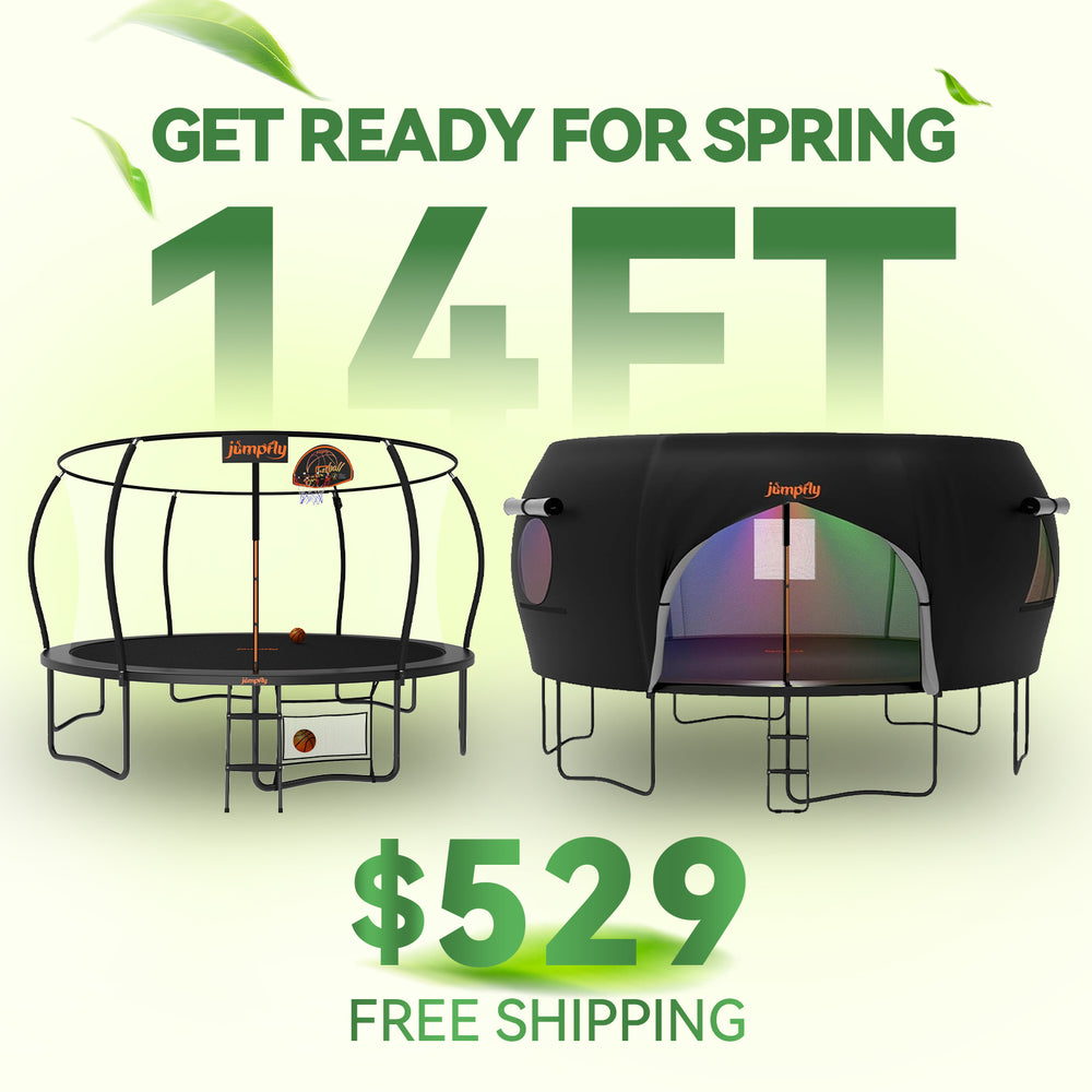 Trampoline & Tent Bundle | JumpFly Trampolines