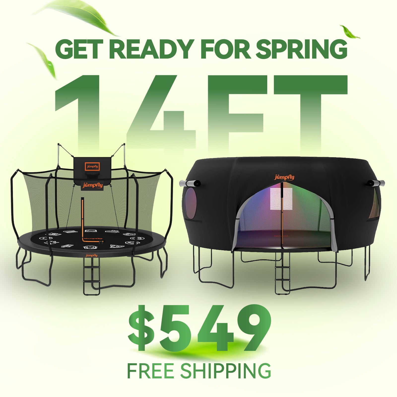 Trampoline & Tent Bundle