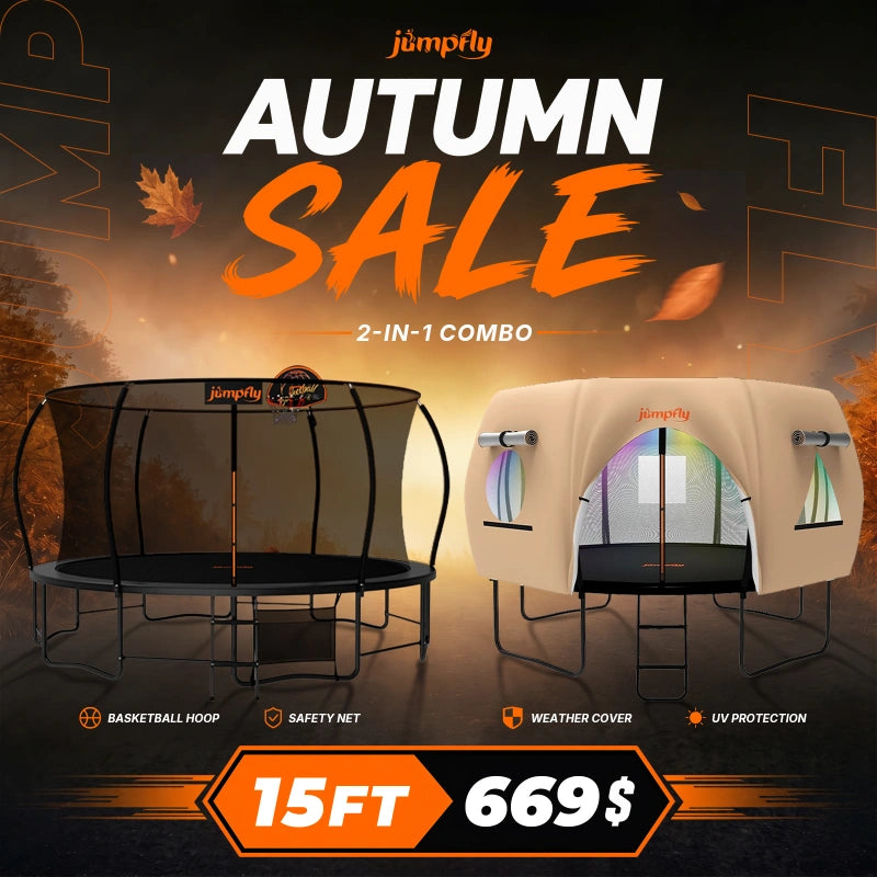 Trampoline & Tent Bundle
