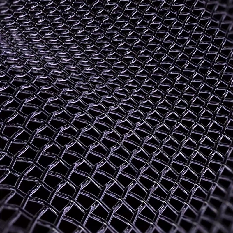 Close-up of durable safety net mesh for 12FT Jumpfly trampoline.