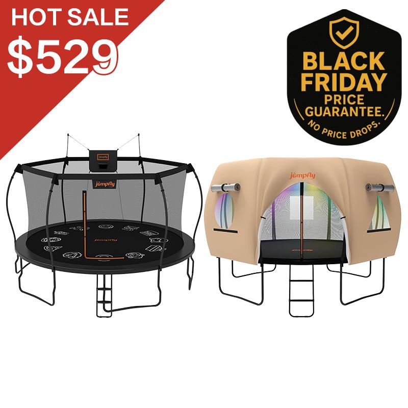 Trampoline & Tent Bundle