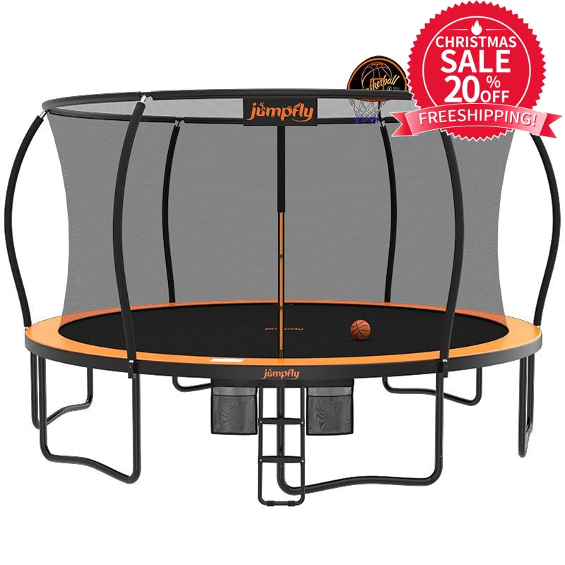 14FT Trampoline with Basketball Hoop Save 70 OFF Black Friday 2024