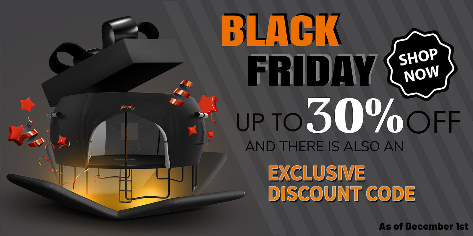 trampoline for sale: black friday limited time 30% off