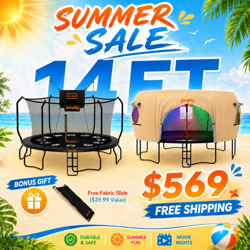 Trampoline & Tent Bundle