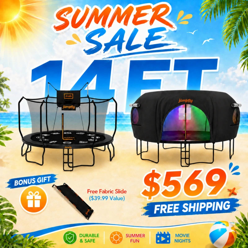 Trampoline & Tent Bundle
