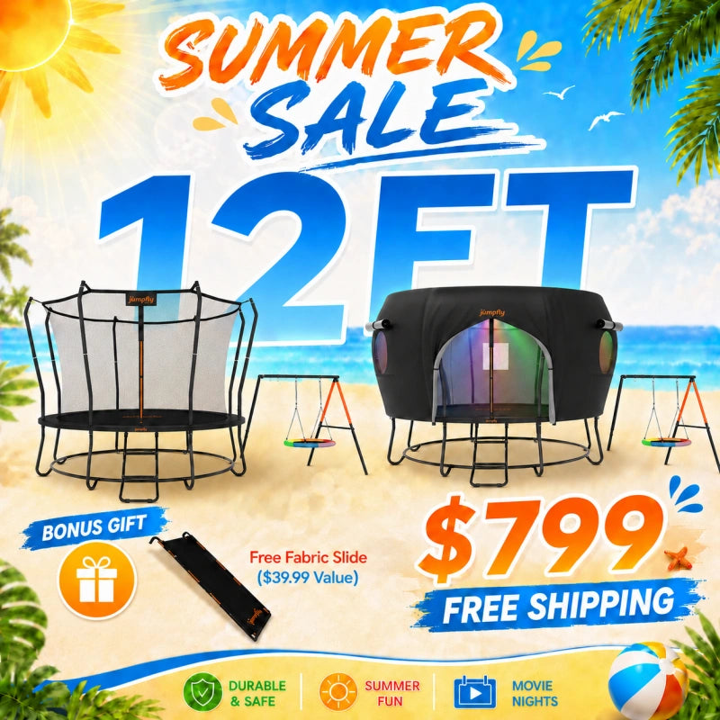Trampoline & Tent Bundle