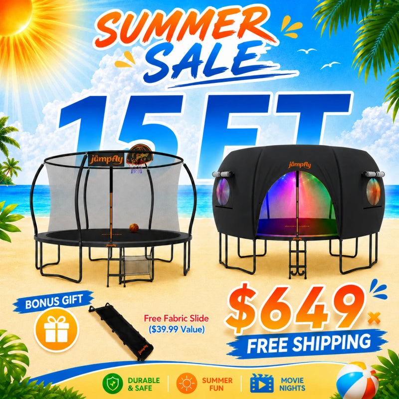Trampoline & Tent Bundle