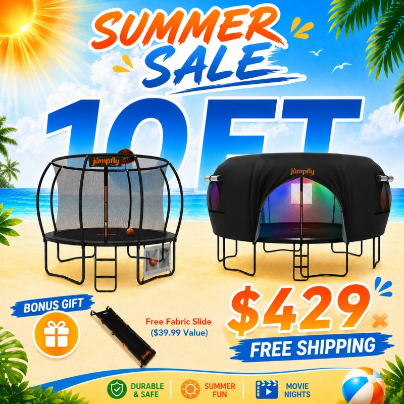 Trampoline & Tent Bundle