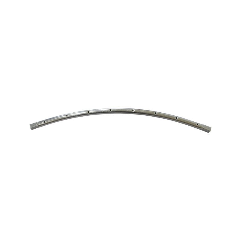 Curved metal trampoline frame part for Jumpfly trampoline