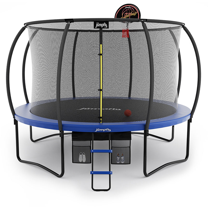 Outdoor Trampoline with Safety Enclosure Net