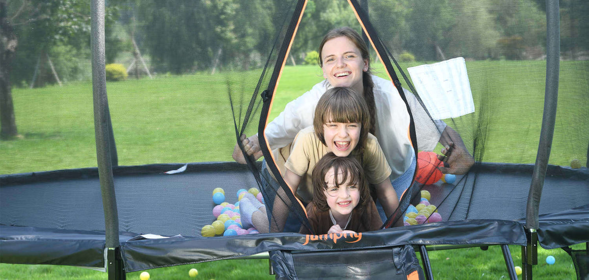 Jumpfly Fall Outdoor Trampoline | JumpFly Trampolines
