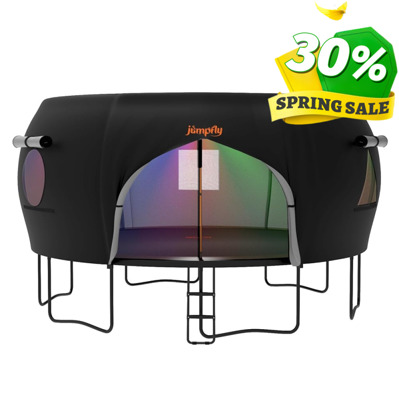 Trampoline Tent for 8 Curved Pole Round Trampoline