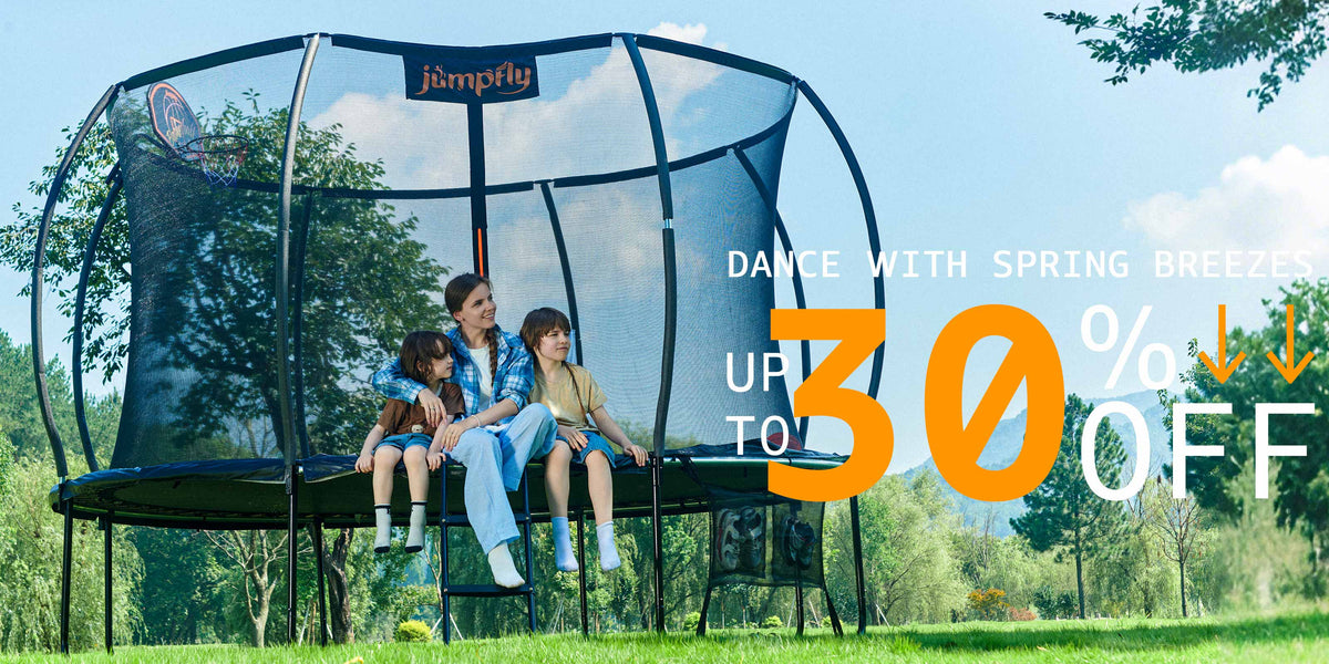 Jumpfly Fall Outdoor Trampoline | JumpFly Trampolines